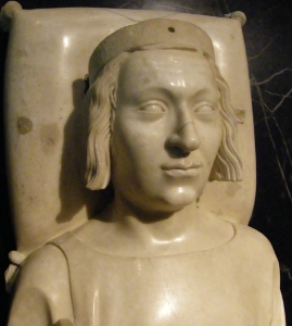 France Paris - St Denis Charles V 1380 king of France and wife Jeanne de Bourbon 1377